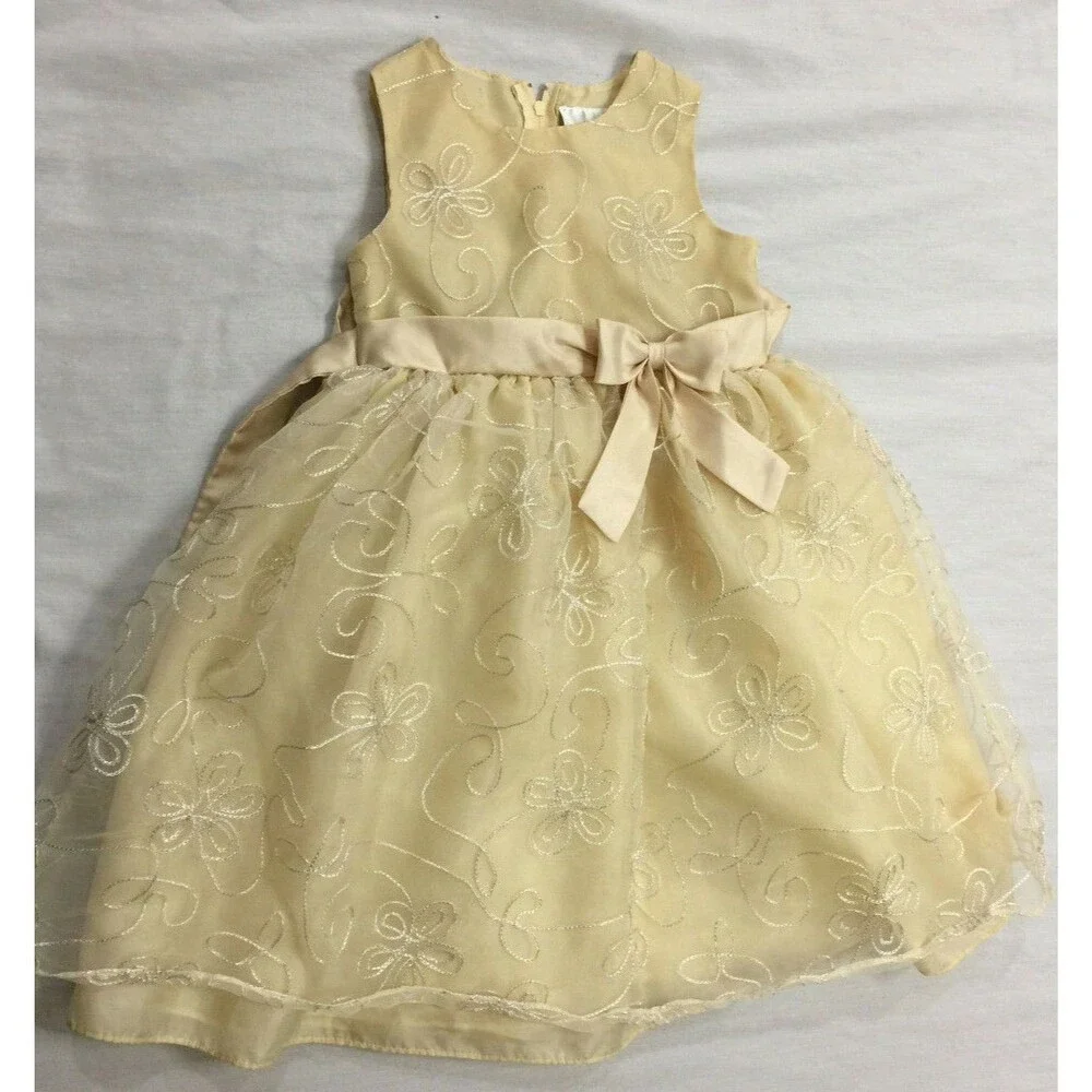 RARE EDITIONS GIRLS DRESS SIZE 4T